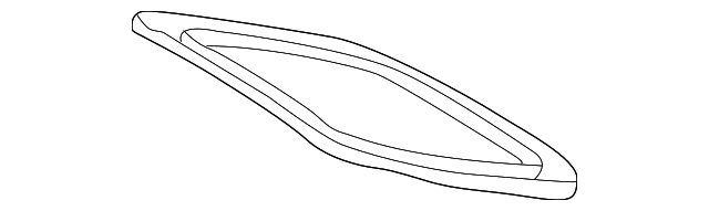 208-777-01-07 Деталь REAR GLASS FRAME