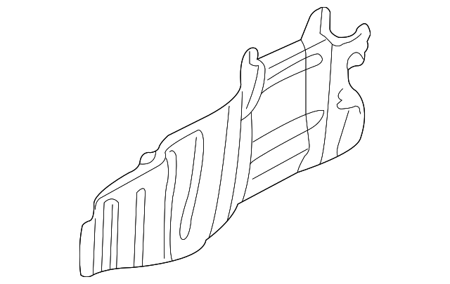 MR479170 Деталь SIDE SHIELD, LEFT