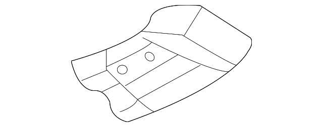MR591305 Деталь REAR SHIELD