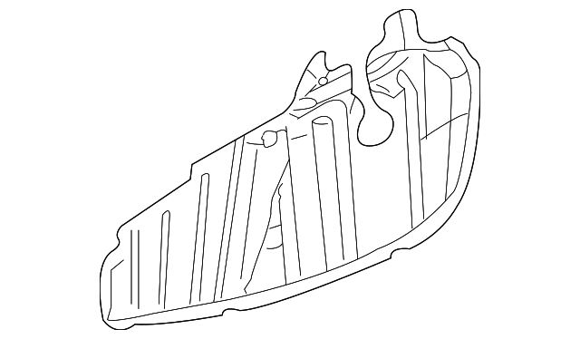 MR479172 Деталь SIDE SHIELD, RIGHT