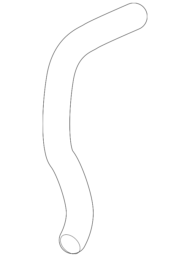25412-2K100 Деталь LOWER HOSE