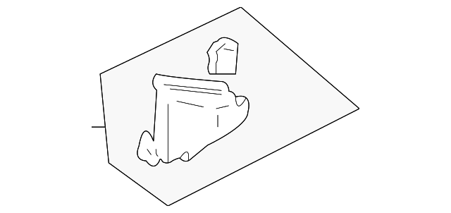 4580337AC Деталь REINFORCEMENT, LEFT
