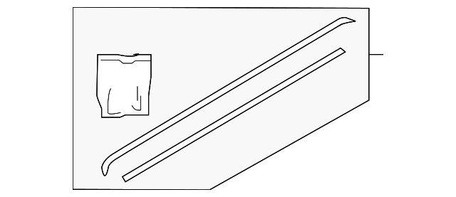 8K9-898-941 Деталь SPOILER MOUNT KIT