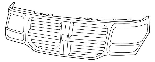 1EY99GW7AE Деталь GRILLE