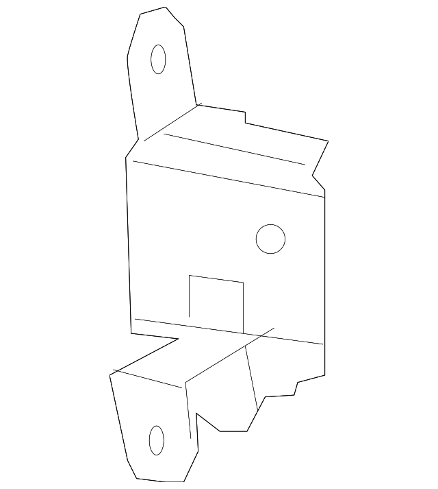 5115712AI LOWER HINGE, RIGHT