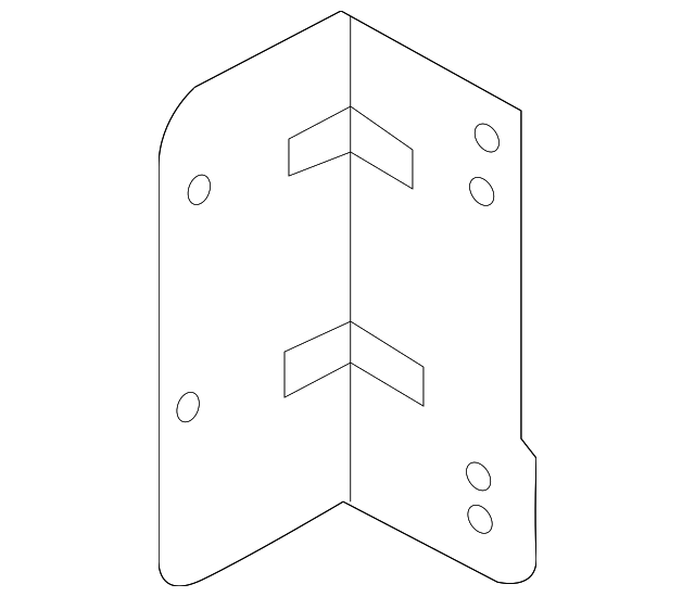 96176-1W500 RADIO BRACKET, RIGHT