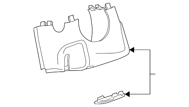 15849033 LOWER CLMN COVER