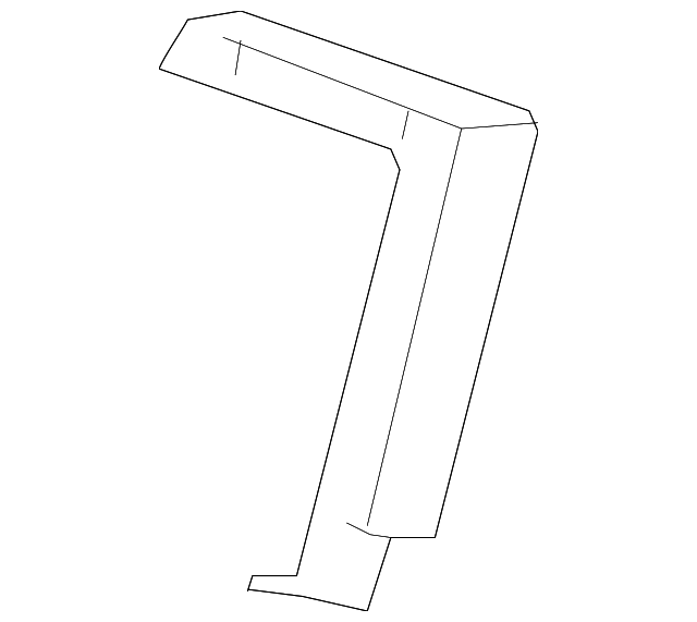88994850 Деталь SEAT BACK PAD, RIGHT