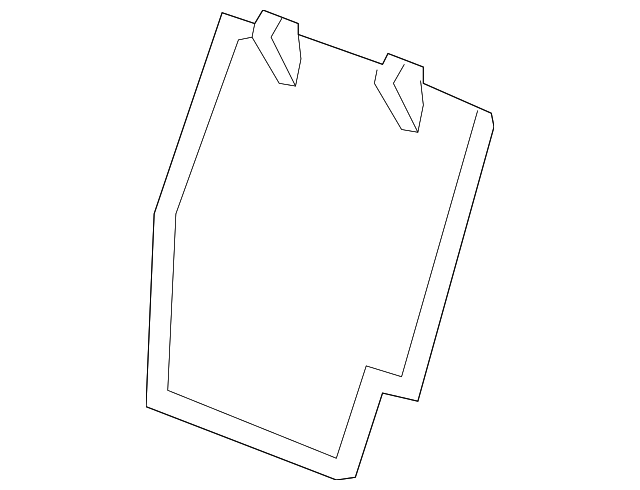 88994898 Деталь SEAT BACK PANEL, RIGHT