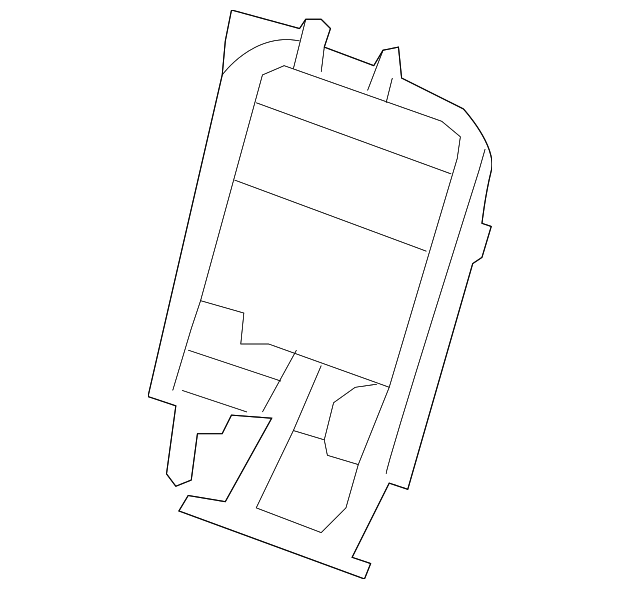 88994941 Деталь SEAT BACK FRAME, RIGHT