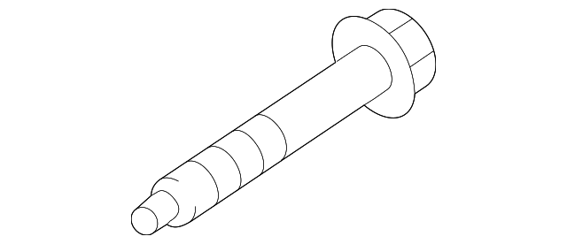 55260-2W000 TRACK BAR ADJUST BOLT, RIGHT