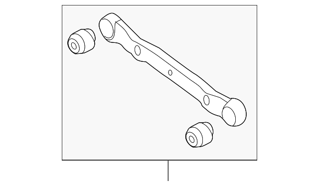 55100-2S050 UPPER CNTRL ARM, RIGHT