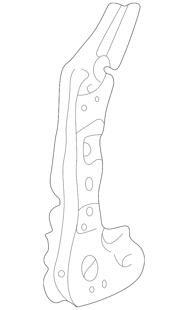 EC0171030D Деталь PILLAR REINF, LEFT
