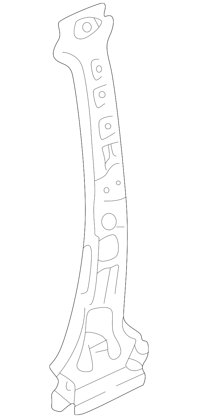EF9171080 Деталь INNER PILLAR, LEFT