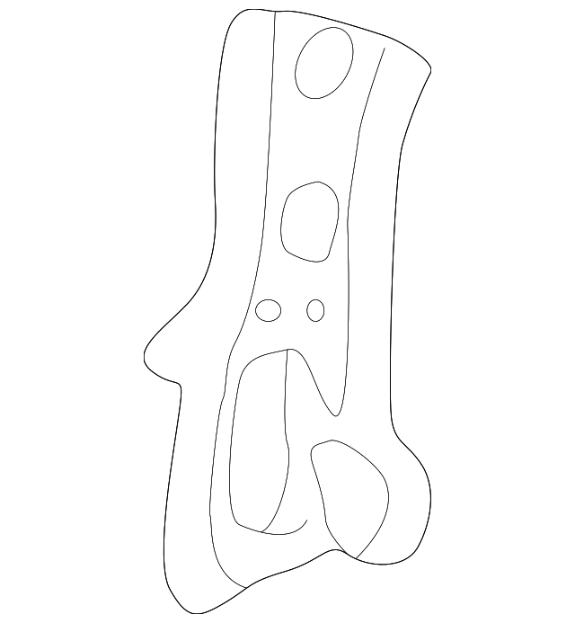 EC0170230A Деталь COWL SIDE PANEL, RIGHT