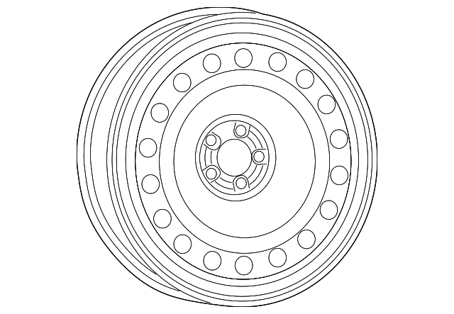 5270040AB Деталь SPARE WHEEL