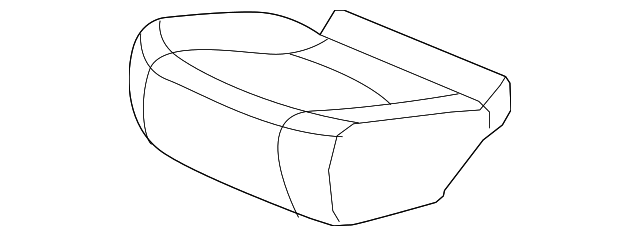 81331-TG7-A01ZA Деталь COVER ASSY., R. MIDDLE SEAT CUSHION TRIM