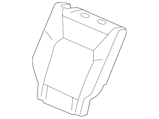 81327-TG7-A01 Деталь PAD, R. MIDDLE SEAT-BACK