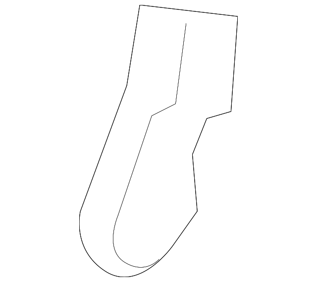 81362-TZ5-A01ZG Деталь COVER, BACKBOARD (INNER) *NH836L* (WISTE