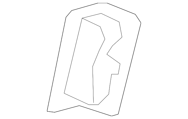 81361-TZ5-A01ZG Деталь COVER, R. BACKBOARD (OUTER) *NH836L* (WI