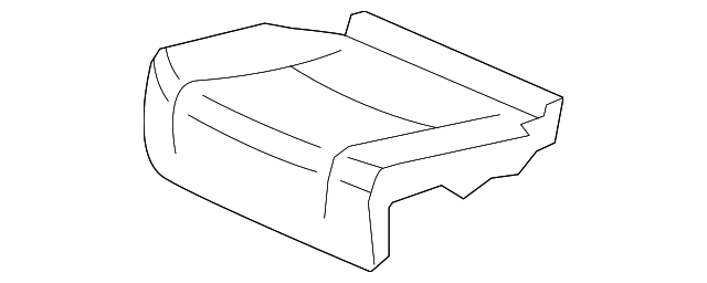 81337-TG7-A01 Деталь PAD, R. MIDDLE SEAT CUSHION