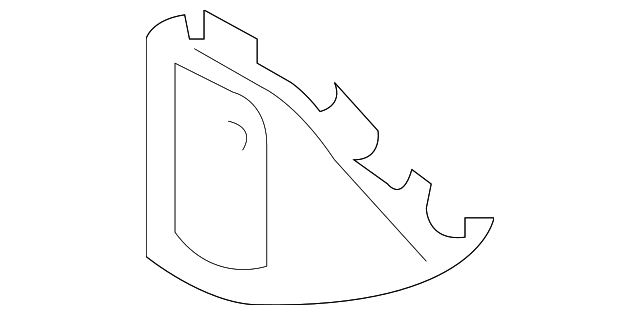 73952-JA00A Деталь SIDE COVER, RIGHT