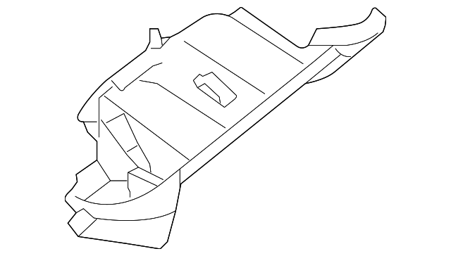 68501-JA00A Деталь GLOVE BOX FRAME