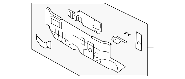 5109196AF Деталь DASH PANEL