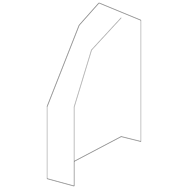 5109355AB Деталь SIDE BRACE, LEFT