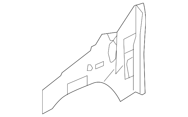 5109366AC Деталь COWL SIDE PANEL, RIGHT
