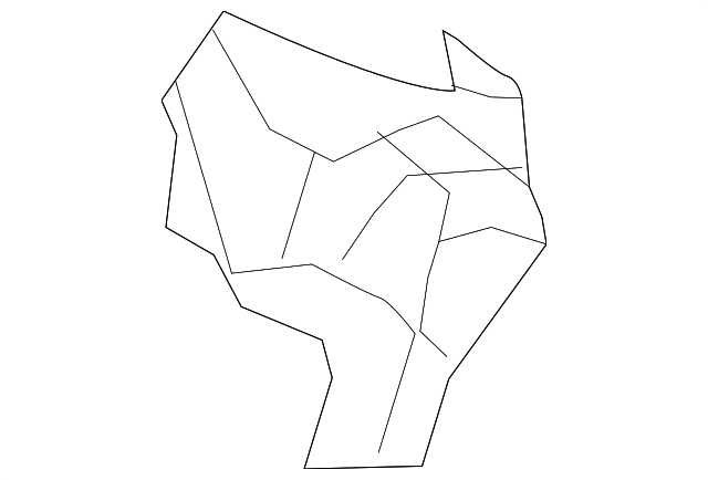 5028686AA Деталь INSULATOR, RIGHT