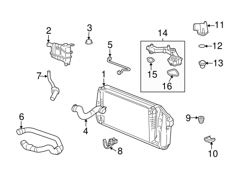 Expedition RADIATOR & COMPONENTS
