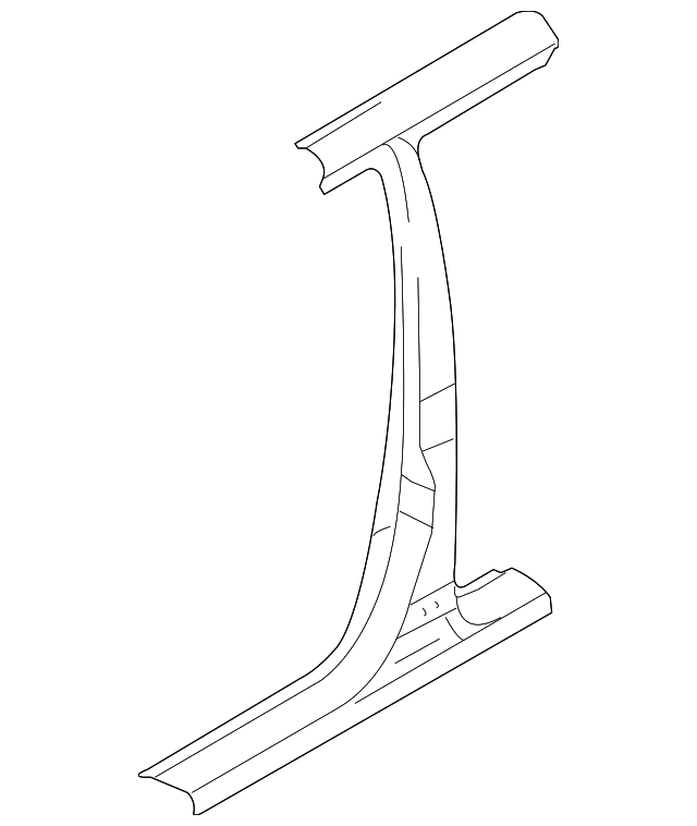 71401-2EB00 Деталь CENTER PILLAR, LEFT