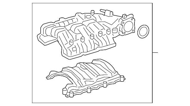 9L8Z-9424-A Деталь INTAKE MANIFOLD