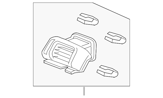 77620-TG7-A01ZA OUTLET ASSY., R. SIDE *NH900L* (DEEP BLA