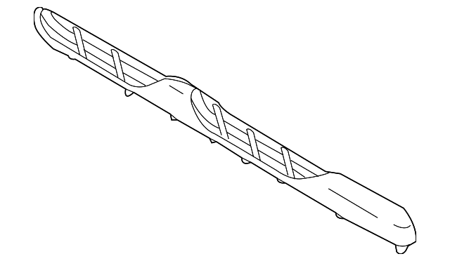 YL8Z-16N454-AAA Деталь STEP PAD, RIGHT