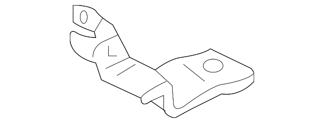 YL8Z-16474-BA Деталь REAR SUPPORT, RIGHT