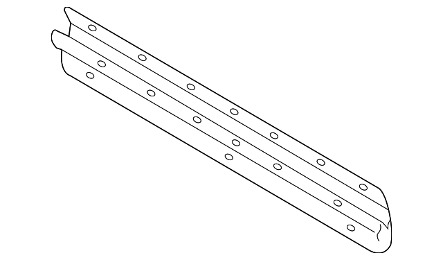 YL8Z16A464AAA Деталь REINFORCEMENT, RIGHT