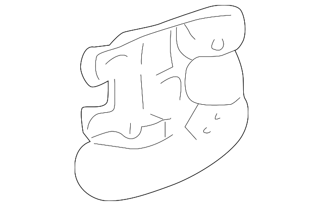 10434211 HANDLE, INSIDE, LEFT