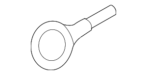 2011-2015 Ford Explorer Tow Hook BB5Z-17A954-A 2011-2015 Ford Explorer Tow Hook BB5Z-17A954-A