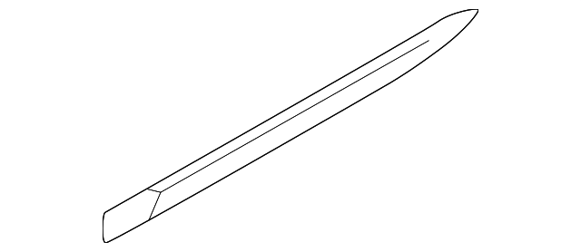 82870-2Y900 Деталь BODY SIDE MLDG, RIGHT