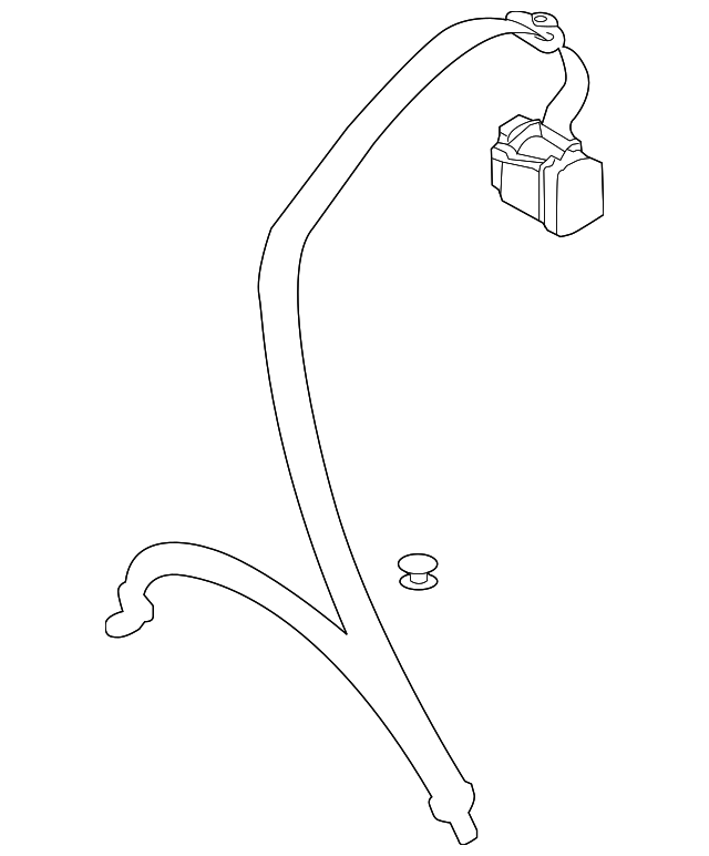 4H0-857-807-K-V04 Деталь CENTER BELT ASSY