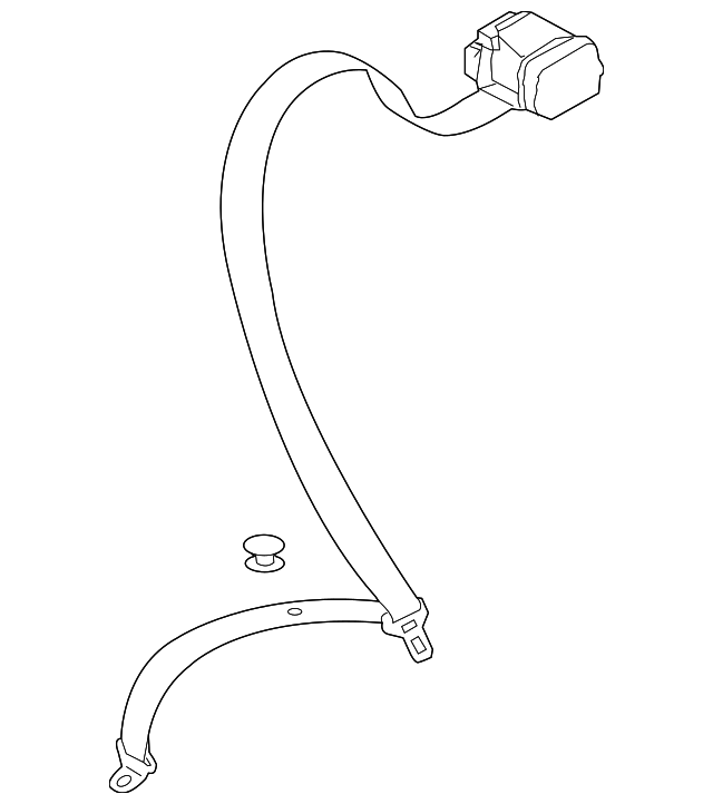 4H0-857-805-E-XXZ Деталь OUTER BELT ASSY, LEFT