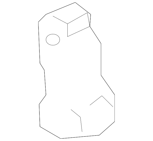 15212949 Деталь SIDE IMPACT SENS, LEFT