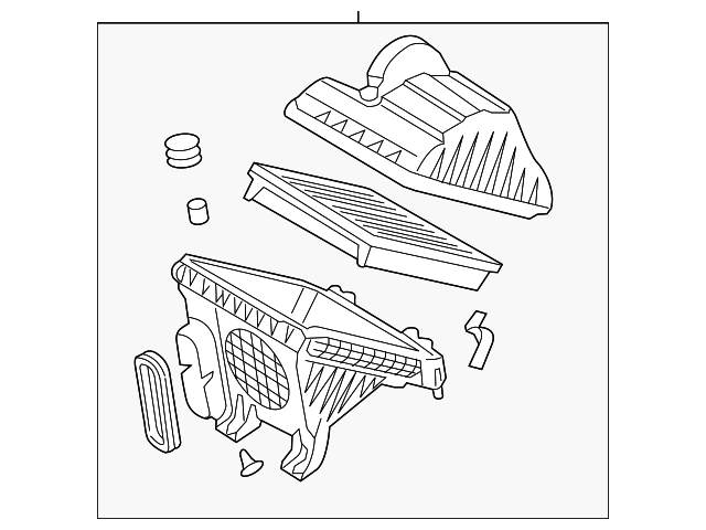 28110-3V350 AIR CLEANER ASSY