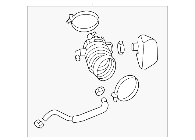 28140-3V300 INTAKE HOSE