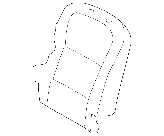 88460-3N520-NVT Деталь SEAT BACK COVER