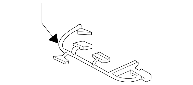 88670-3N500 Деталь HARNESS