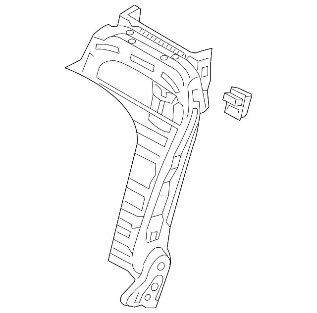 88410-3N620 Деталь SEAT BACK FRAME