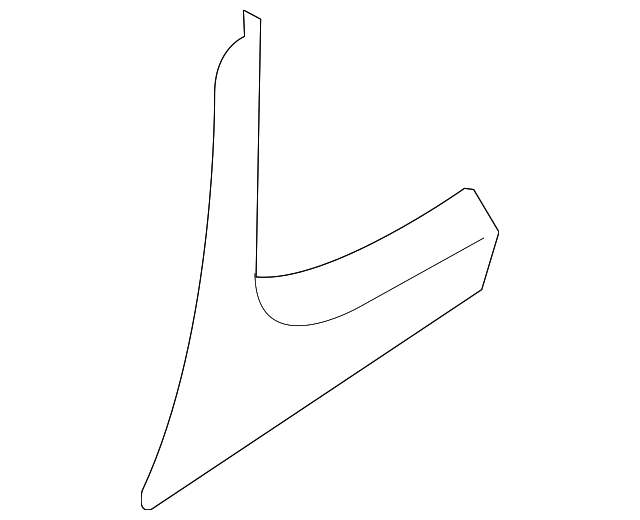 78865-1FA0D Деталь STONE GUARD, LEFT